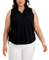 Style & Co Plus Size Woven Sleeveless Top